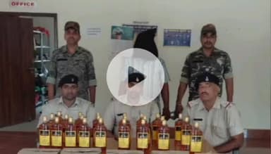 मेदिनीनगर (डालटनगंज): सोनपुरवा गांव में वाहन जांच में कार से 25 पेटी अवैध अंग्रेजी शराब बरामद, तस्कर गिरफ्तार