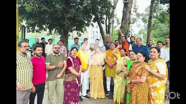 धार: धार में भाजपा ने पंडित दीनदयाल उपाध्याय की जयंती पर सेवा पखवाड़ा के तहत साफ-सफाई की, केंद्रीय राज्यमंत्री हुईं शामिल