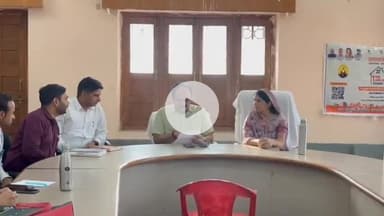 झालरापाटन: जिला कलक्टर ने झालरापाटन में शहरी सेवा शिविर का निरीक्षण किया, अधिकारियों को दिए त्वरित समाधान के निर्देश