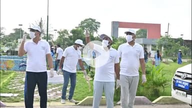 गिरिडीह: “स्वच्छता ही सेवा-2025” अभियान के अंतर्गत झारखंड नाथ प्लस-2 उच्च विद्यालय में व्यापक साफ-सफाई कार्यक्रम आयोजित