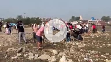 मुरादाबाद: गंगा समिति ने रामगंगा नदी के किनारे चलाया साफ-सफाई अभियान