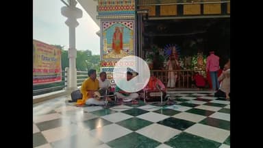 ज्ञानपुर: सीतामढ़ी शक्तिपीठ पर दुर्गा सप्तशती पाठ का आयोजन