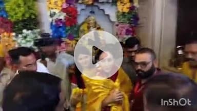 बांसवाड़ा: उप मुख्यमंत्री दिया कुमारी पहुँची त्रिपुरा सुंदरी मे, मातारानी की पुजा अर्चना कर सुख समृद्धि और खुशहाली की कामना की,