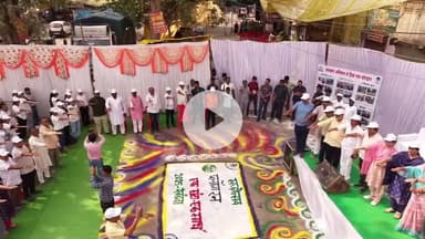 खंडवा नगर: खंडवा के 700 बच्चों ने सिर्फ डेढ़ घंटे में बटोरा 1800 किलो कचरा, “अव्वल बनेगा खंडवा” का संदेश गूंजा।