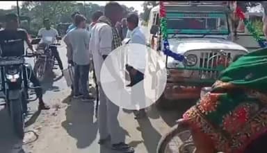 डोमचांच: नवलशाही में सड़क दुर्घटना, एक व्यक्ति घायल