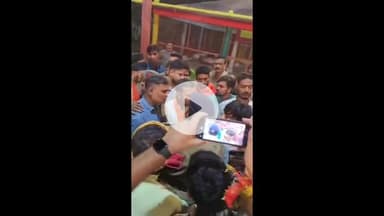 झांसी: सिद्धेश्वर मंदिर परिसर में आयोजित डांडिया नाइट्स में हिंदू संगठनों ने फिर पकड़ा गैर धर्म का युवक