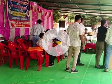 पूर्व विधायक जी प्रकाश जी  चौधरी आज लक्ष्मी पूरा में  पधारे हे