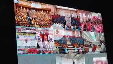 सासाराम: बिहार के माननीय मुख्यमंत्री ने वीडियो कॉन्फ्रेंसिंग के माध्यम से जीविका दीदी को संबोधित किया