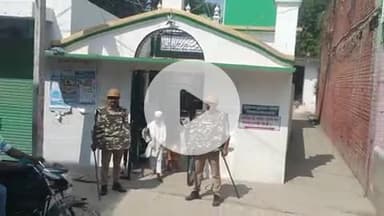 पट्टी: आई लव मोहम्मद साहब पर चल रहे बवाल को लेकर पट्टी इलाके में पुलिस रही सतर्क, मस्जिदों पर लगाई गई सुरक्षा