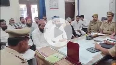 फतेहाबाद: जुमा की नमाज से पहले फतेहाबाद में पुलिस ने निकाला फ्लैग मार्च,बैठक कर लोगों से अफवाहों पर ध्यान न देने की अपील