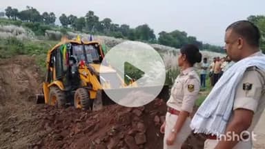 नवादा: मुफस्सिल थाना की पुलिस ने अवैध खनन कर रहे एक जेसीबी को किया ज़ब्त, मचा हड़कंप