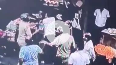 मुरादाबाद: कोतवाली इलाके में दो पक्षों के बीच हुई मारपीट का वीडियो सोशल मीडिया पर वायरल