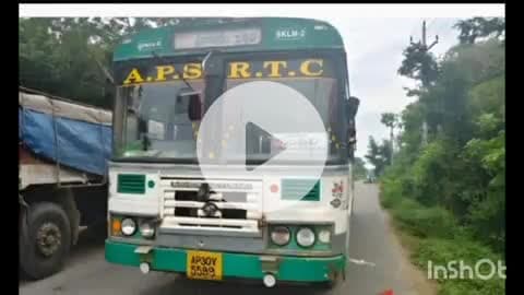 భామిని: భావిని మండలంలో ఆర్టీసీ బస్సు ఢీకొని వృద్ధురాలు మృతి