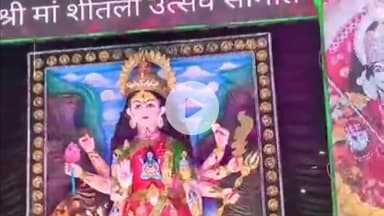 बासोदा: बासौदा में शारदीय नवरात्रि पर मां दुर्गा की झांकियां धूमधाम से सजाई गईं