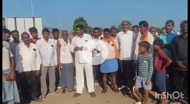 संपतचक: अंबेडकर चौक का साइन बोर्ड चोरी, नेहाल चक के ग्रामीणों में आक्रोश, पुलिस जांच में जुटी