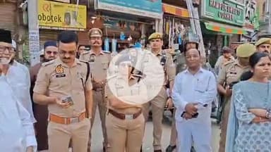 मुरादाबाद: जमा मस्जिद पर जुम्मे की नमाज पुलिस ने शांतिपूर्ण तरीके से अदा करवाई