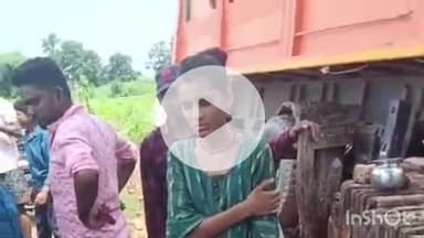 ब्यौहारी: देवलौंद के जगमल गांव में कच्चा मकान में घुसा ट्रक, बाल-बाल बचा परिवार