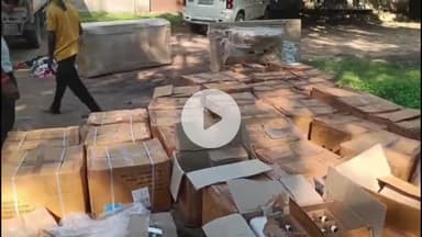 बक्सर: वीर कुंवर सिंह चेकपोस्ट पर शराब बरामद, 1788 ली शराब के साथ पंजाब का चालक गिरफ्तार