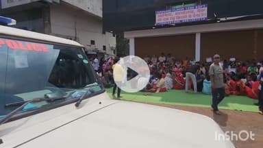 दुर्ग: शिवाजी नगर में शराब दुकान खोलने के विरोध का शुक्रवार को भी जारी, महिलाओं ने गैस चूल्हा जलाकर किया प्रदर्शन #jansamasya