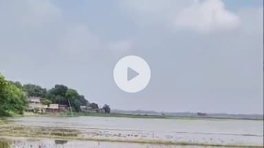 गाज़ीपुर: गाजीपुर करंडा में पिछले 6 महीने से बाढ़ के पानी से डूबे किसानों के खेत, धरना और जल अनशन करने का दिया अल्टीमेटम