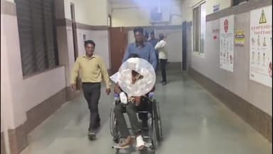 नीमच नगर: कराडिया महाराज के पास सड़क हादसे में अज्ञात वाहन की टक्कर से एक व्यक्ति गंभीर रूप से घायल