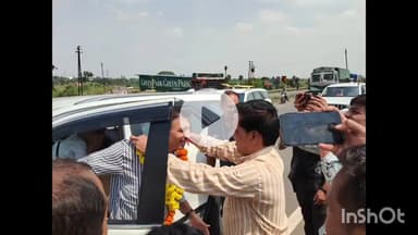 सरदारपुर: झाबुआ प्रवास पर सरदारपुर पहुंचे पीसीसी चीफ जीतू पटवारी, विधायक और कांग्रेस कार्यकर्ताओं ने किया स्वागत