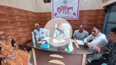 बाह: पिनाहट में मिशन शक्ति अभियान में एक दिन की ईओ बनीं कुमारी प्रतीक्षा