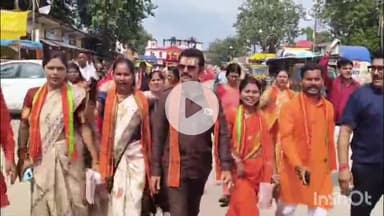 जगदलपुर: पैलेस रोड में महापौर ने जनता से किया संवाद, जीएसटी दरों में कमी का हर्षोल्लास से किया स्वागत