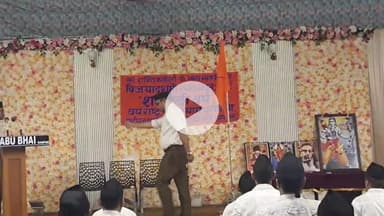 रामपुर: शनिवार को नगर क्षेत्र में आरएसएस की स्थापना के 100वें वर्ष पर विजयदशमी कार्यक्रम के अंतर्गत पद संचलन किया गया