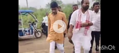 बेमेतरा: खम्हरीया R में चंडी महायज्ञ में शामिल हुए बेमेतरा विधायक दीपेश साहू