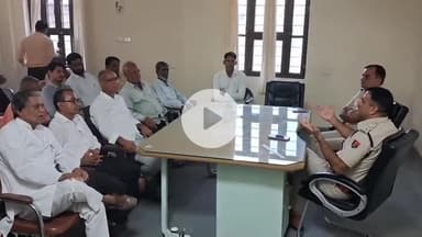 चूरू: त्योहारों पर शांति और सौहार्द बनाए रखने के लिए कोतवाली थाने में हुई सीएलजी मीटिंग