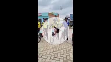 सिराथू: मैसेज टू इंडिया के तहत बंगाल के छात्र साइकिल चलाते हुए पहुंचे सिराथू क्षेत्र, 2700 किलोमीटर यात्रा कर जाएंगे लद्दाख