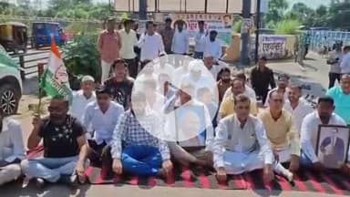 हरिद्वार: जटवाड़ा पुल पर कांग्रेस जिलाध्यक्ष की अगुवाई में कांग्रेस ने सांकेतिक धरना दिया, पुलिस पर एकतरफा कार्रवाई का आरोप लगाया