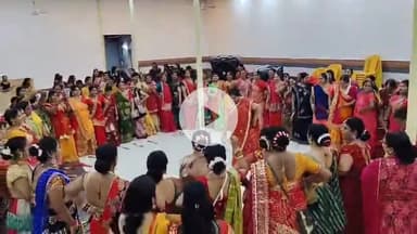 सासाराम: सासाराम में दुर्गा पूजा के अवसर पर डांडिया कार्यक्रम का आयोजन किया गया