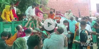 खेरागढ़: रहना वाली मइया पर प्रसादी वितरण का आयोजन किया गया