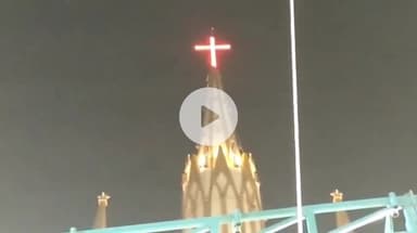 திசையன்விளை: திசையன்விளை உலக ரட்சகர் திருத்தல 141 வது பெருவிழா கொடியேற்றத்துடன் தொடங்கியது.