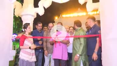 कांके: रांची में सीएम ने आरआर स्पोर्टिंग क्लब और पंच मंदिर दुर्गा पूजा पंडाल का किया अनावरण