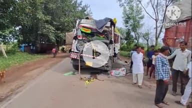 बटियागढ़: गेवलारी पुलिया के पास दो ट्रकों की टक्कर, 2 घायल, बटियागढ़ अस्पताल भेजे गए, बटियागढ़ थाना क्षेत्र में हुई घटना