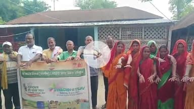 #स्वच्छता ही सेवा 2025 के आलोक में प्रखंड कुमारखंड ग्राम पंचायत लक्ष्मीपुर चंडीस्थान अंतर्गत स्वच्छता अभियान चलाया गया।।