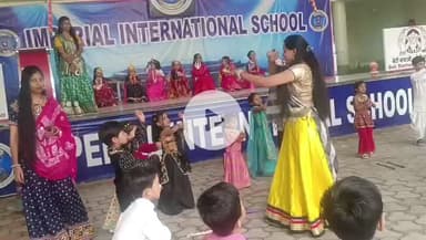 🪷Garba mahotsav at Imperial International School 🪷
