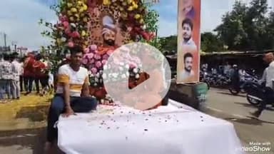 बेगमगंज: बेगमगंज में हिन्दू युवा सेवादल ने खेड़ापति माता को चंदेवा व चुनरी चढ़ाई