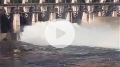 लाडपुरा: केचमेंट एरिया व अन्य बांधों से पानी की आवक के कारण कोटा बैराज के 2 गेट खोलकर 6500 क्यूसेक पानी की निकासी लगातार जारी