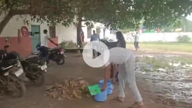 खंडवा नगर: हरिद्वार से आए संत के सानिध्य में चलाया गया स्वच्छता अभियान