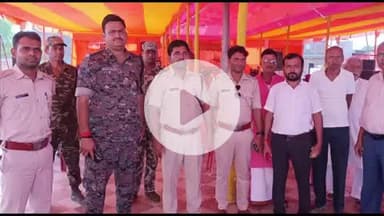 चौपारण: दैहर में पूजा पंडालों का निरीक्षण, सुरक्षा व्यवस्था पर विशेष ज़ोर दिया गया