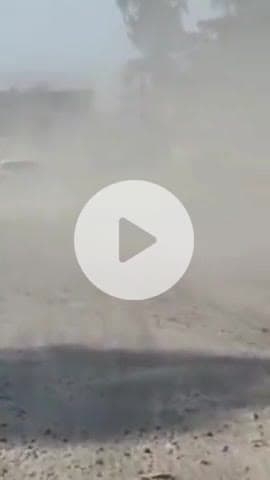 बद्दी: पिंजौर बद्दी नालागढ़ NH-105 पर बारिश से राह में आई बाधा, पहले सड़क में जमा पानी व अब धूल से लोग हो रहे परेशान