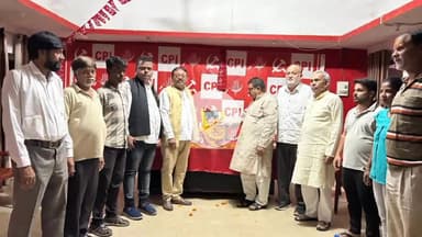 नामकुम: मेन रोड स्थित सीपीआई कार्यालय में शहीद भगत सिंह की जयंती धूमधाम से मनाई गई