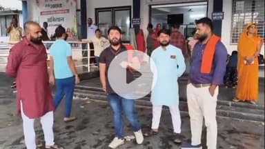 गोपद बनास: शिवसेना के प्रदेश उपाध्यक्ष द्वारा ज़िला अस्पताल का निरीक्षण, सौंपा गया पत्र