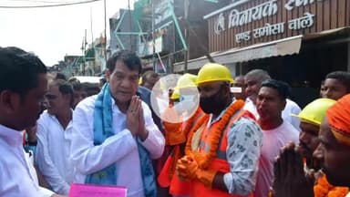 ज्ञानपुर: गोपीगंज में स्वच्छता कर्मियों का सम्मान, मंत्री ए.के. शर्मा ने स्वच्छता को जन आंदोलन बनाने का आह्वान किया