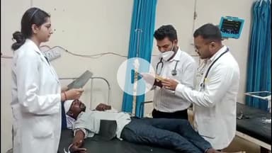 चूरू: गांव सावर बस स्टैंड पर कार की टक्कर से पति-पत्नी घायल, घायलों का जिला अस्पताल में इलाज जारी