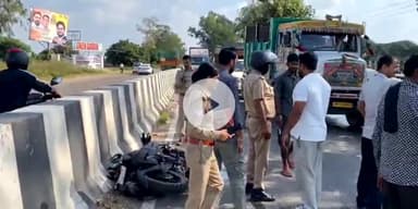 बागपत: रिवर पार्क बागपत के निकट ट्रक ने बाइक सवार दो भाइयों को कुचला, एक की मौत, दूसरा घायल